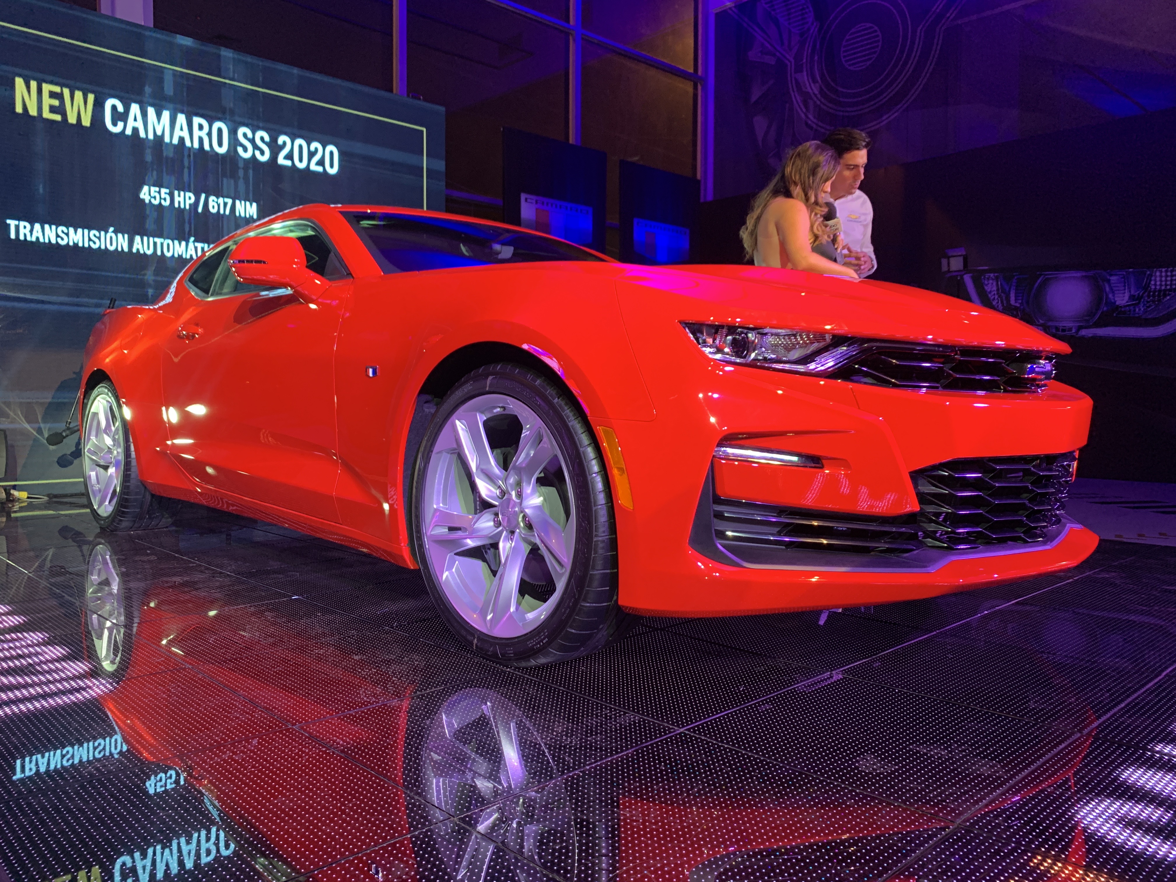 Presentación del facelift de la sexta generación de Chevrolet Camaro 2020.  - INSIDEAUTOS
