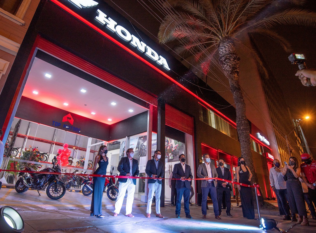Top Motors, concesionario autorizado de Honda del Perú inaugura su nuevo céntrico local en Jesús